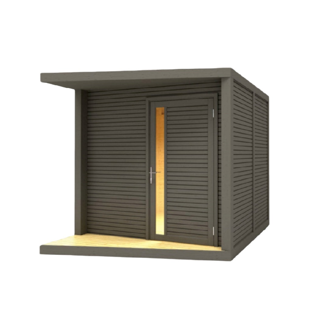 Abri de jardin en bois traité pour rangement extérieur - 300 x 300 x 250