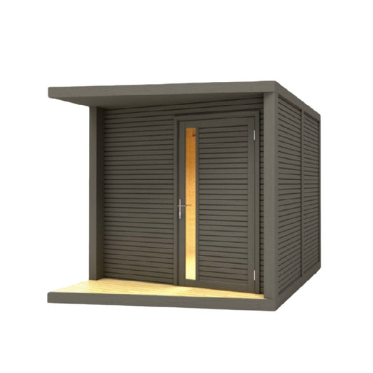 Abri de jardin en bois traité pour rangement extérieur - 300 x 300 x 250